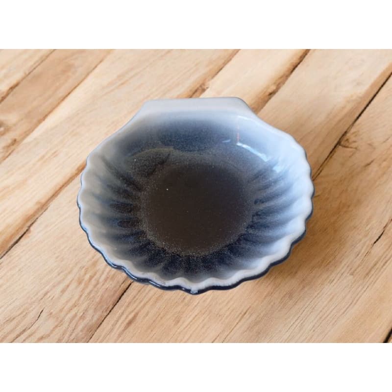 Bowl Petisqueira Formato Concha 100 Ml Para Molhos e Acompanhamentos Em Porcelana Para Mesa Posta. e Decoração