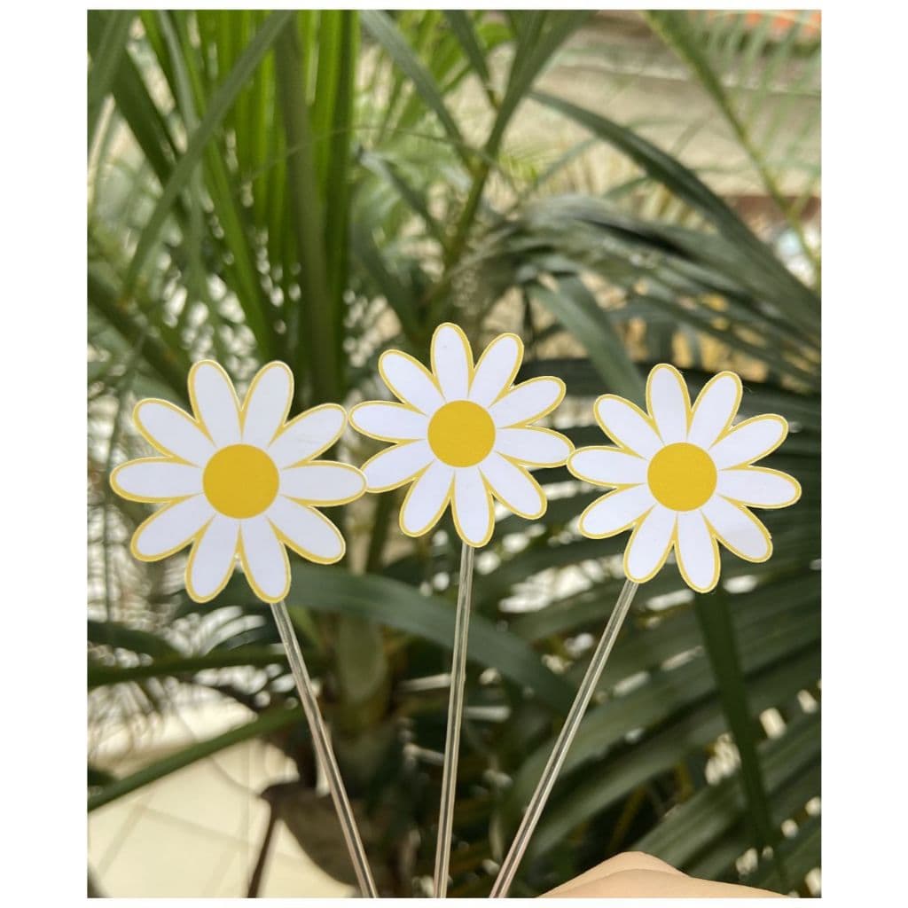 Tags Toppers p/ doces docinhos Margarida