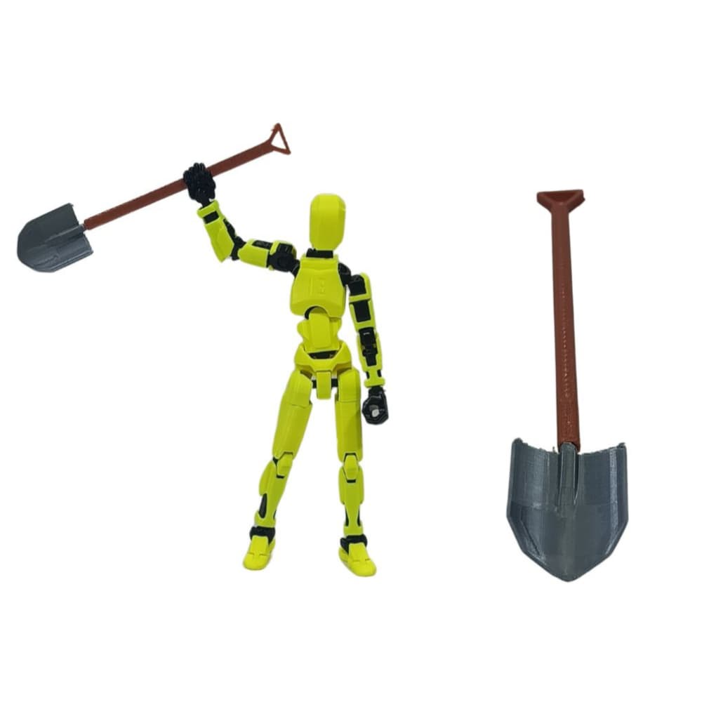 Acessório Pá para Dummy 13 Brinquedo Decoração - Impressão 3D