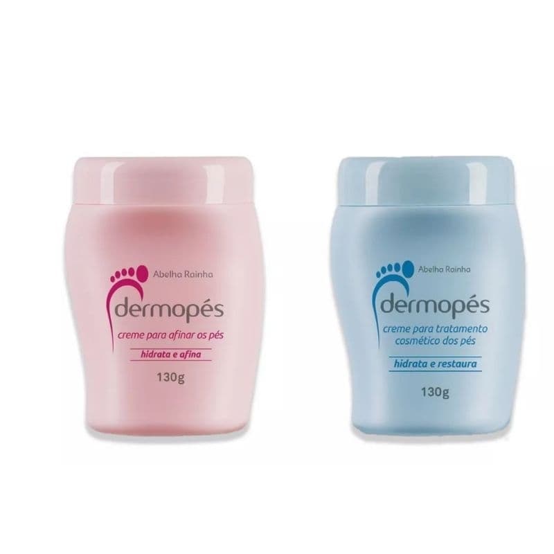 Kit 2x Dermopés 130g Creme Para os Pés Hidrata e Restaura Super Oferta