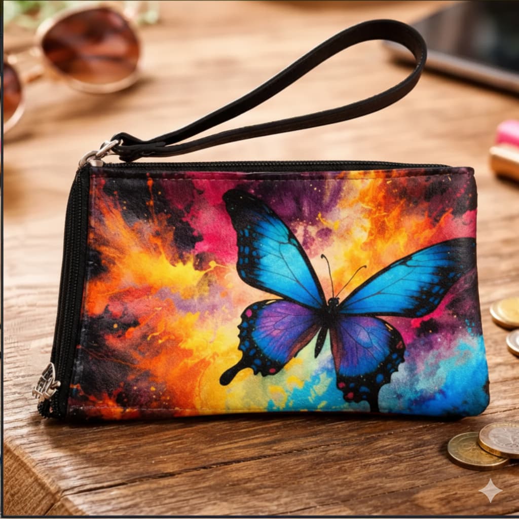 Bolsa de Mão Carteira Femina Porta Celular Documentos