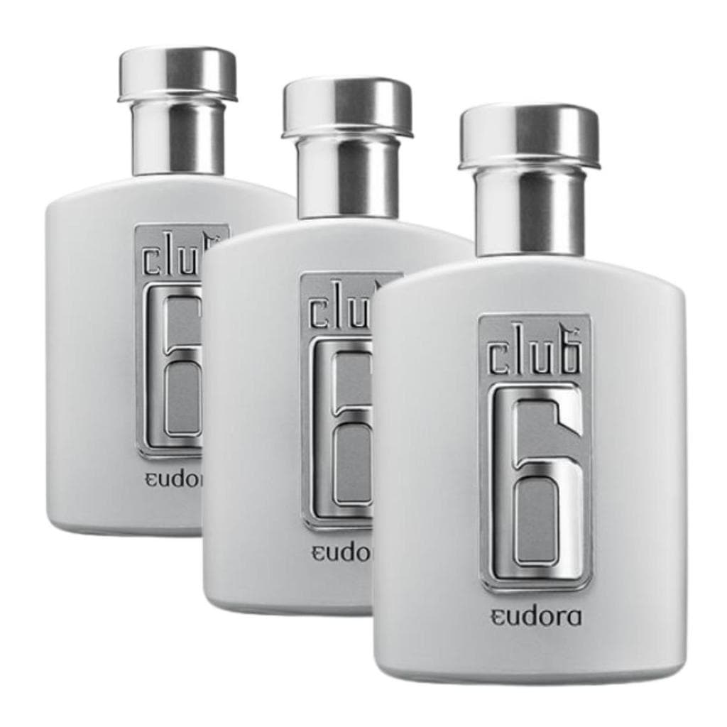 Kit 3 Perfumes Club 6 Masculino - 100ml