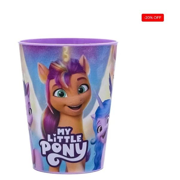Copo decorado 320ml My little Pony