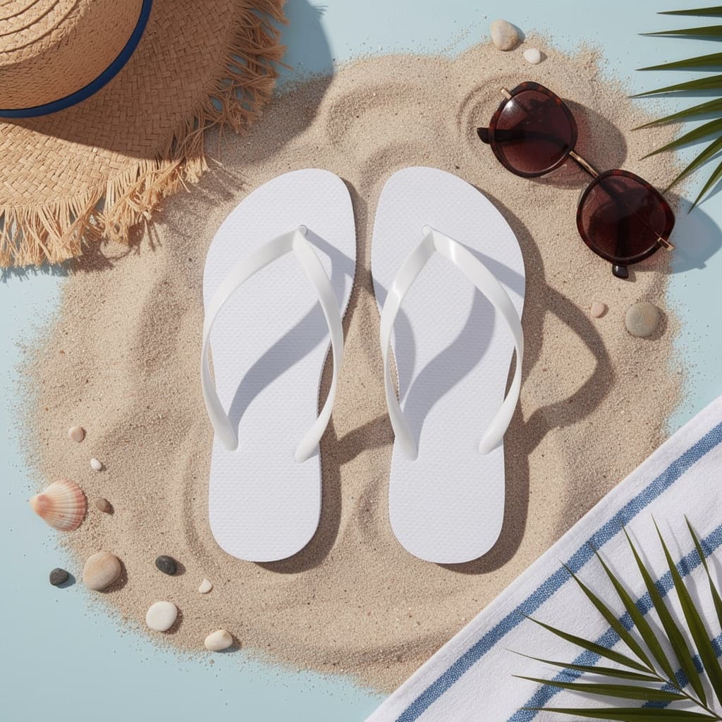 Chinelo Feminino Confortável Leve Estiloso Praia Estilo Casual Urbano