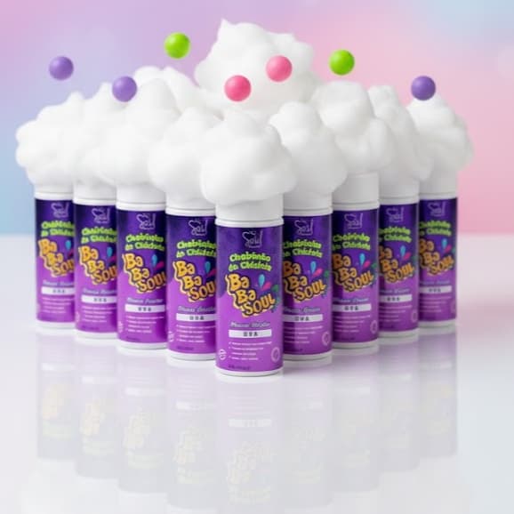 Mousse Babasoul Cheirinho Uva Micelar 150ml