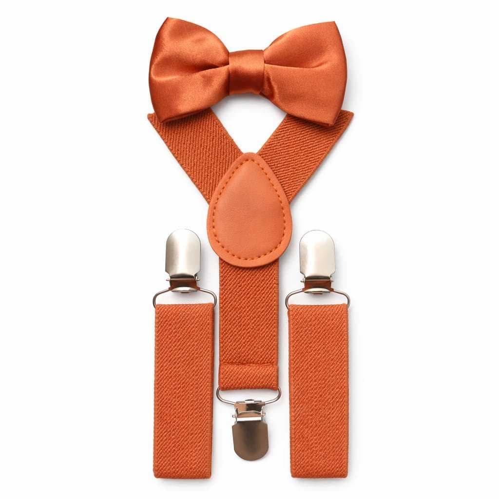 kit suspensorio e gravata borboleta infantil 0 a 7 anos