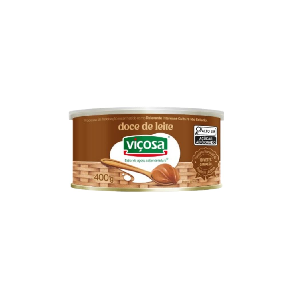 Doce De Leite Viçosa Cremoso Tradicional Lata 400g