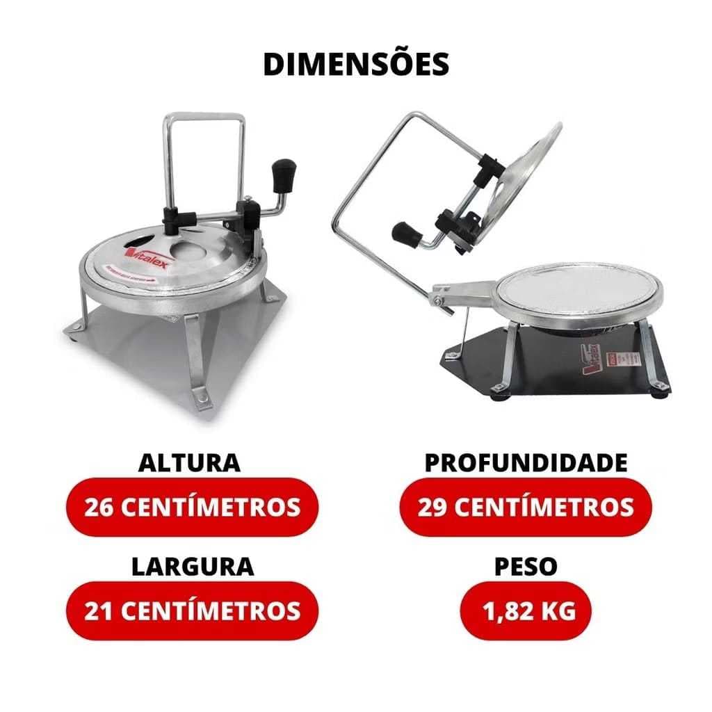 Seladora De Marmitex marmita Quentinha Max - Vitalex