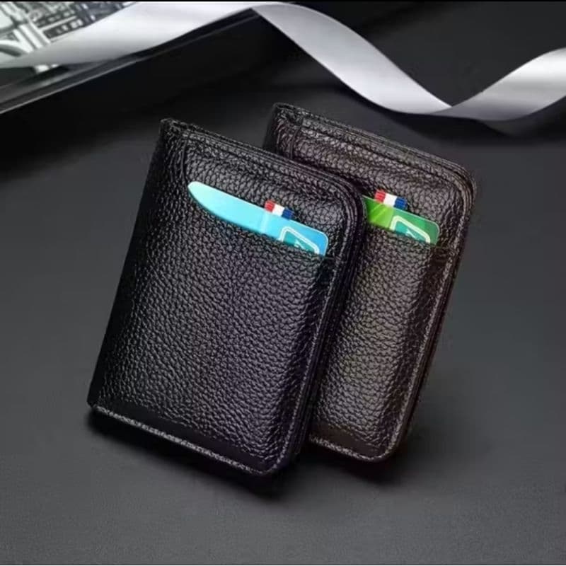 Carteira Masculina Porta Cartões, Mini Carteira Retro, Carteira Militar