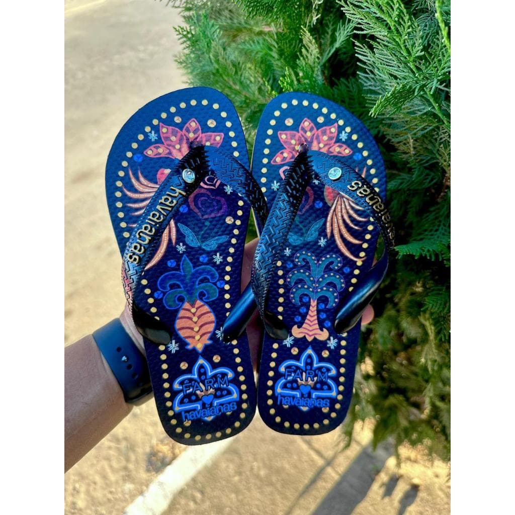 Chinelo Feminino Havaianas Inspirado na Farm