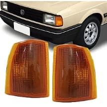 LANTERNA DIANTEIRA VW GOL / VOYAGE / PARATI / SAVEIRO 87/90 *QUADRADO* LADO DIREITO (AMBAR)