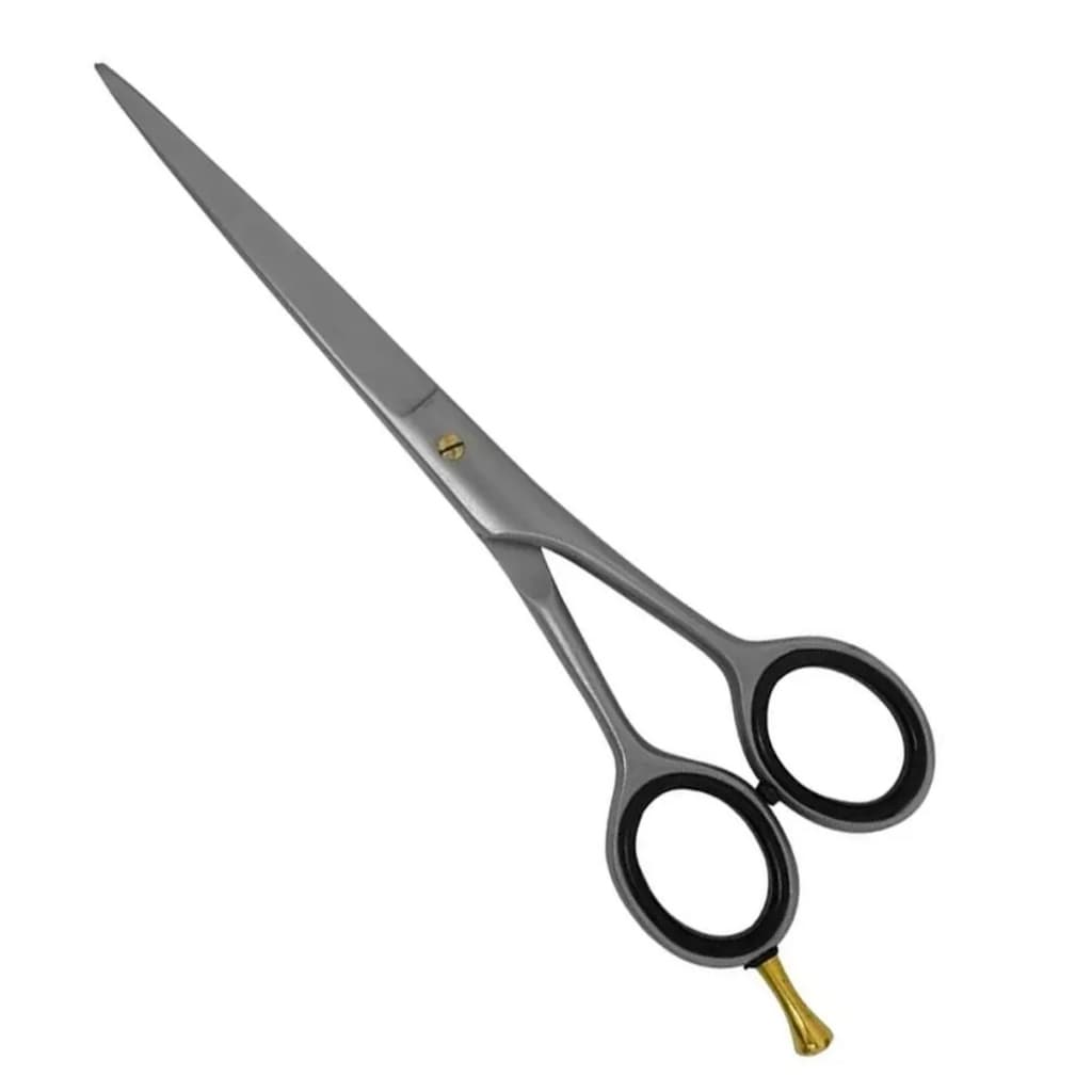 Tesoura Fio Laser Profissional 7" Aço Cobalto Super Barba Importada