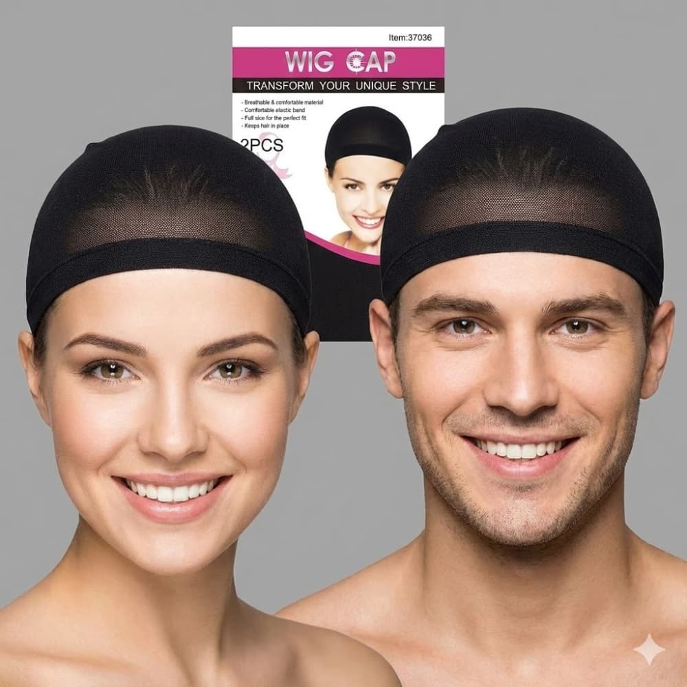 2 Touca De Pressão Wave Cap Cabelo Afro 360 Waves  para tranças cabelos lisos ,Perucas ,Banho
