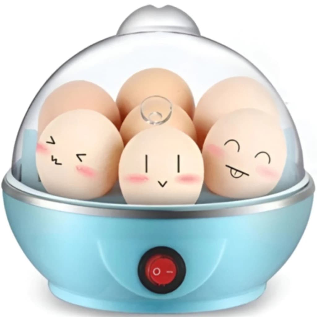 Cozedor de Ovos Elétrico 7 Ovos Automático Cozinha Fácil e Rápida