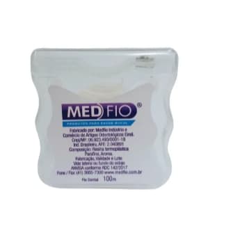 kit 5 Caixas  De  Fio Dental 100 Metros Medfio