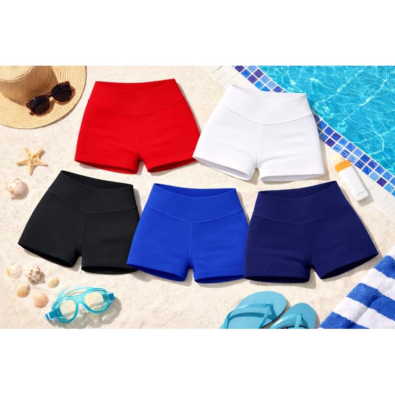 Short Moda Praia Piscina Shortinho Feminino Segunda Pele Verão