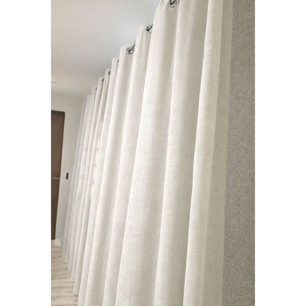 Cortina Gaze de Linho 9m x 2,80 m Para Sala e Escritorio e Quarto ou Decoraçao Luxo Premium Promoção