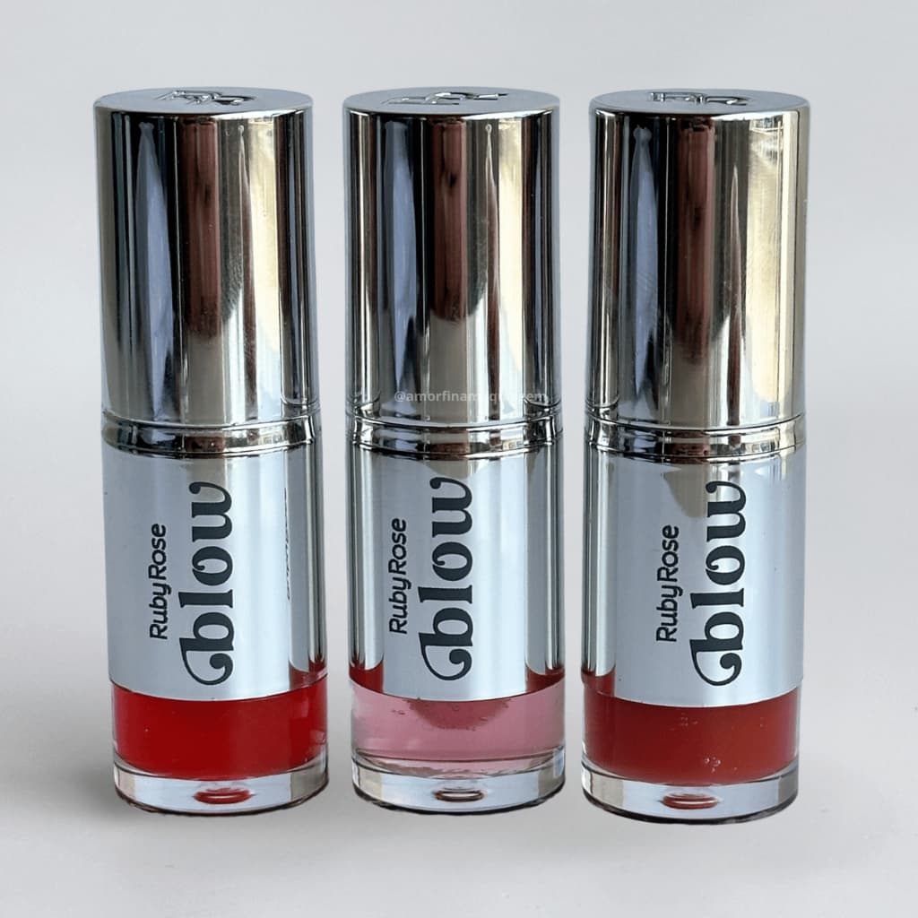 Lip Oil Glow Theory Blow Ruby Rose Efeito Espelhado