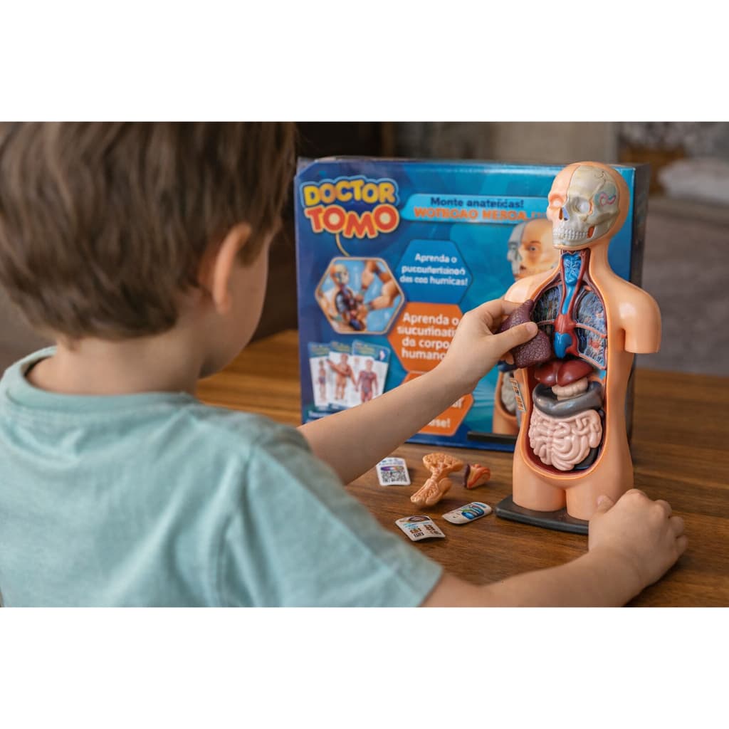 Kit Educativo Explore o Corpo Humano – Doctor Toyng