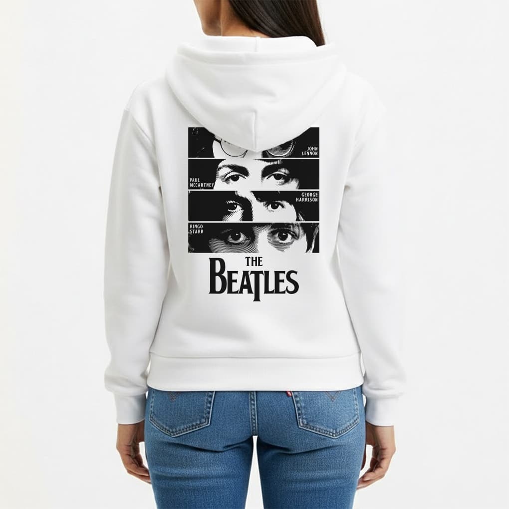Moletom Canguru Confortável Modelo: The Beatles - Unissex Masculino e Feminino Flanelado Promoção Inverno