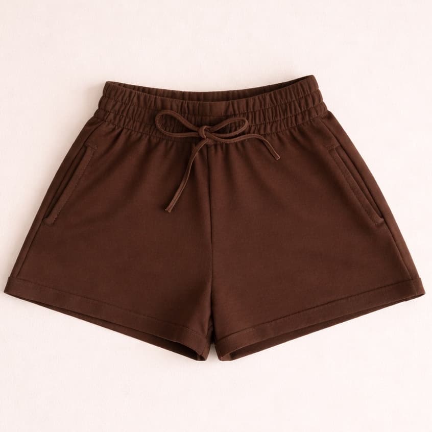 Shorts Feminino Moletinho Com Bolso Lateral - ENVIO IMDEDIATO!!