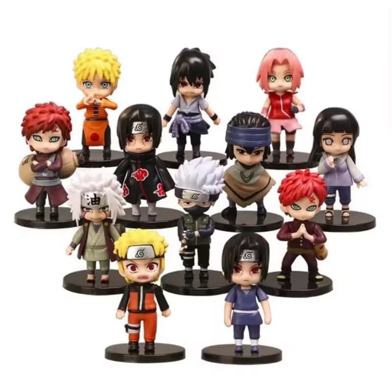 Bonecos Naruto action Figure miniaturas anime Kakashi