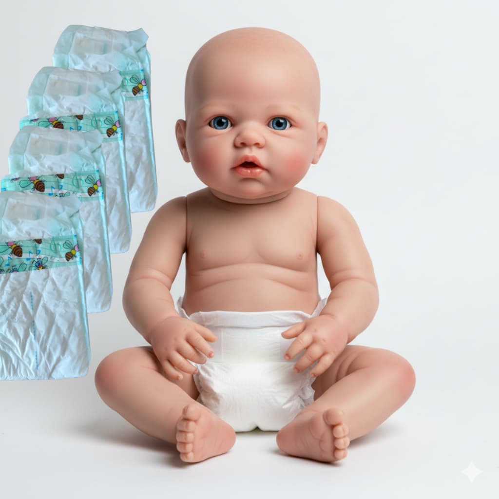 Kit 2 Fraldas Descartáveis Boneca INFANTIL