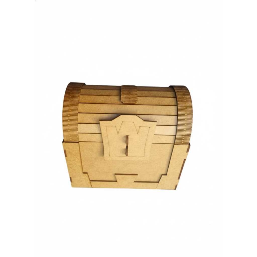 Bau tematico " clash royale"  em Mdf Artesanato Porta Treco Multiuso Decorativo presente comemoração
