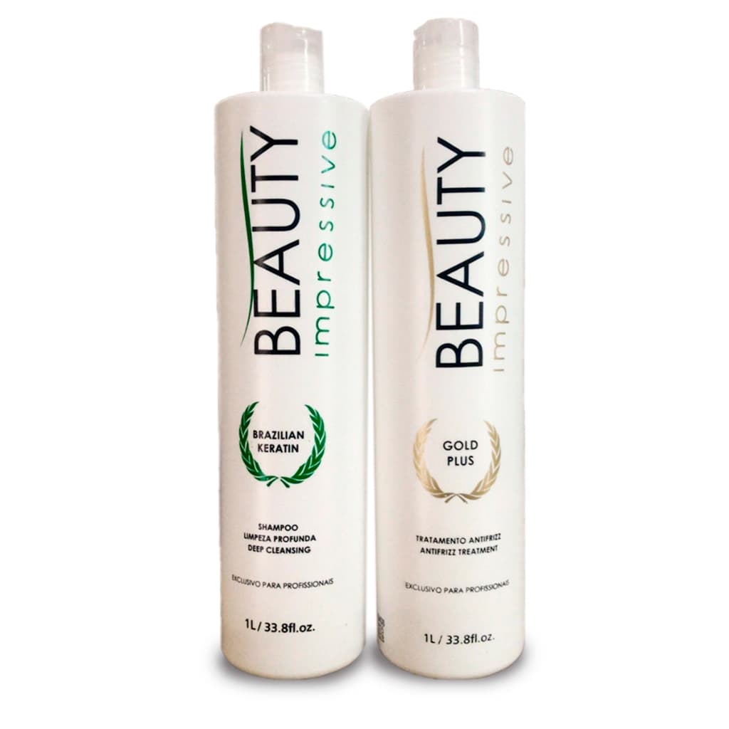 Beauty Impressive Gold Plus Escova Progressiva 2x1 Litro