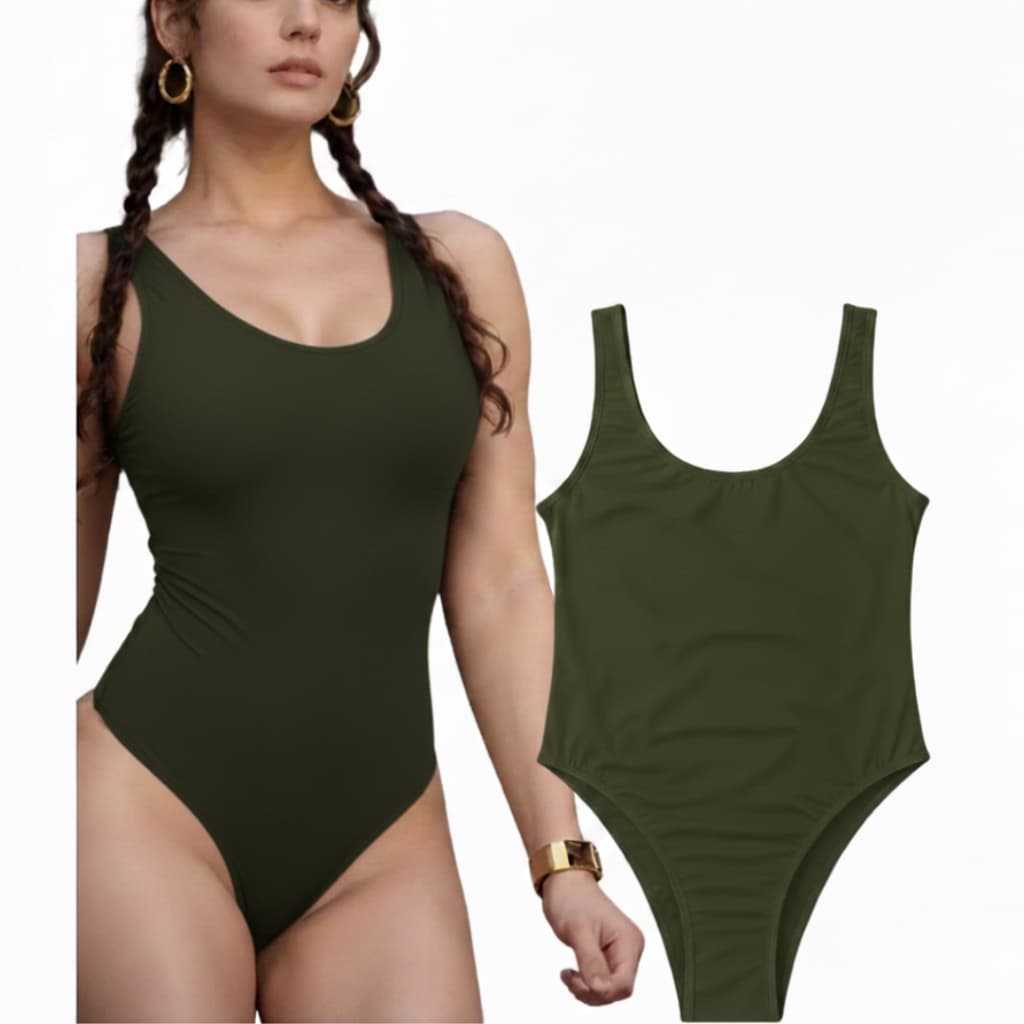 Maio Feminino Natação Piscina e Praia Suplex com Forro