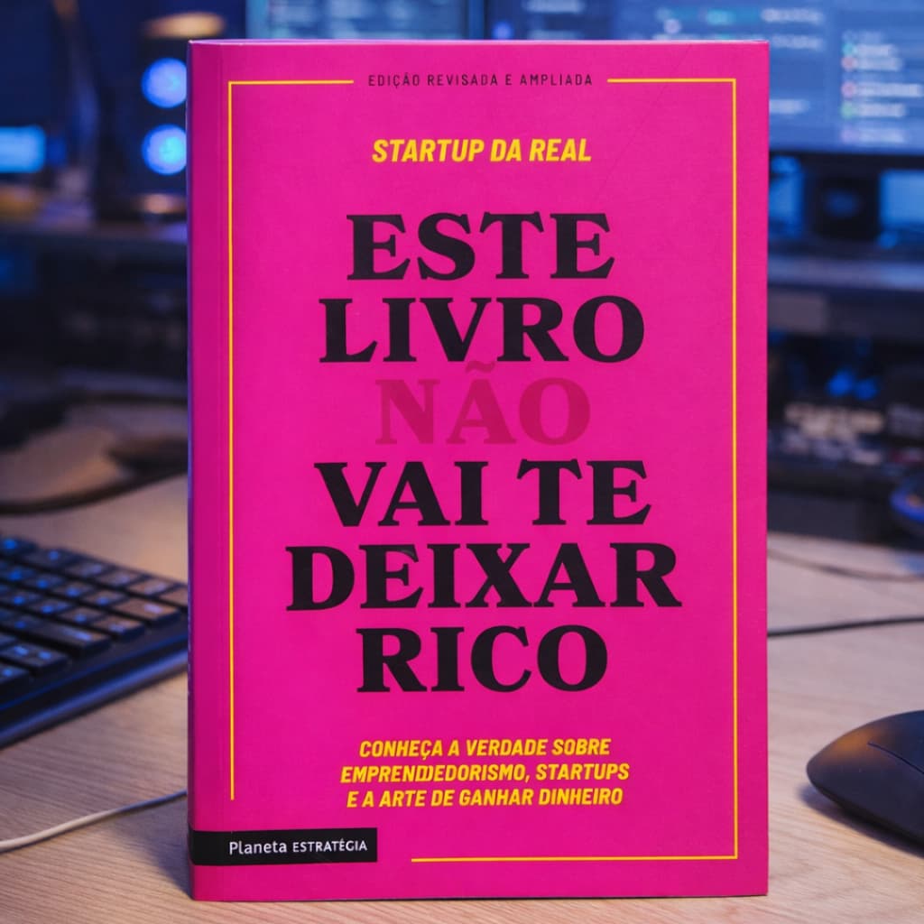 Livro ESTE LIVRO NÃO VAI TE DEIXAR RICO | Startup da Real | Livro usado