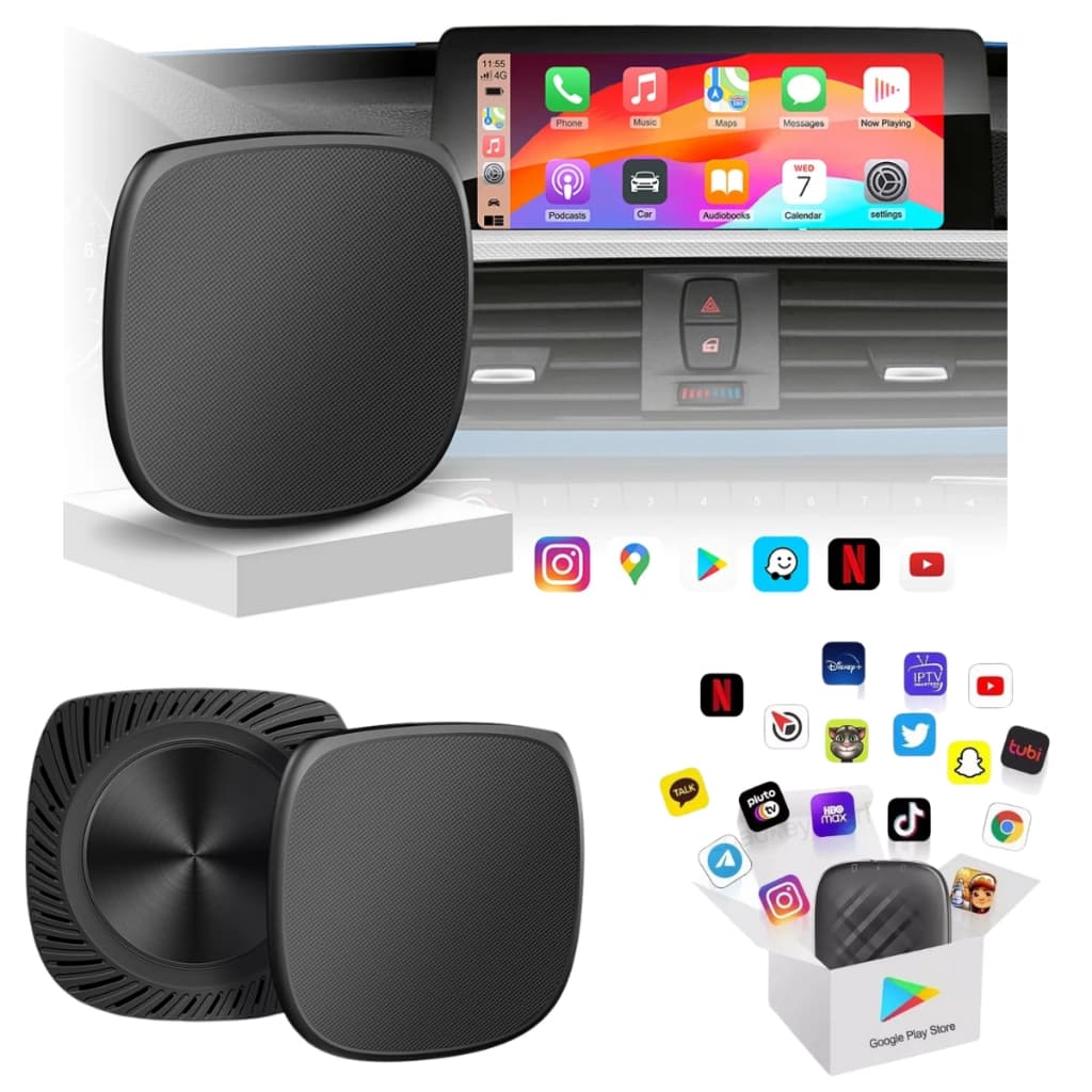 Streaming Box Desbloqueio Multimídia Carplay Android Auto