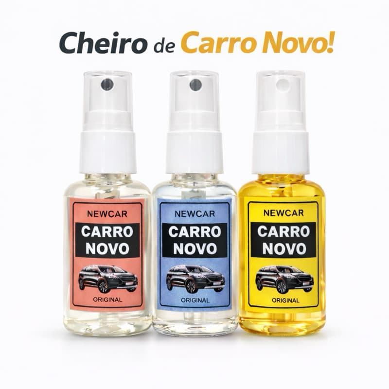 Cheirinho de Carro Novo Spray Aromatizante Automotivo Aroma para Carros ENVIO IMEDIATO