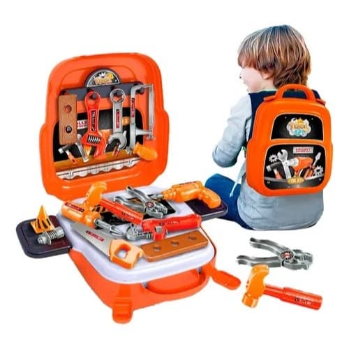 KIT FERRAMENTA MALETA HORA DE CONSTRUIR 22 PÇS FUN GAME