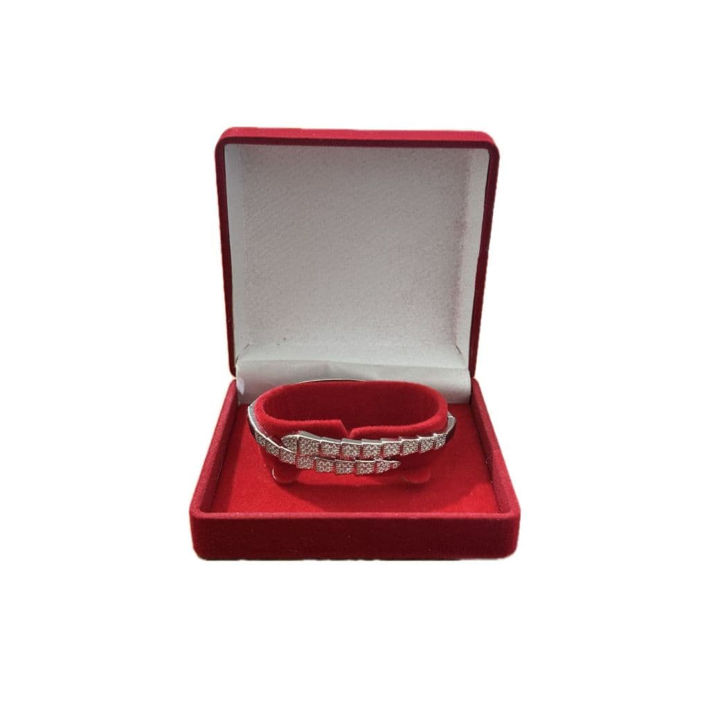 Bracelete Estilo Curvado Luxo