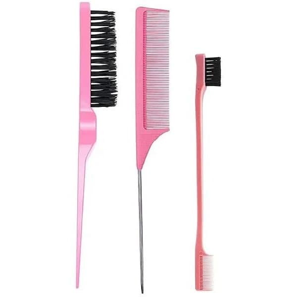Kit Escova+Pente baby hair.