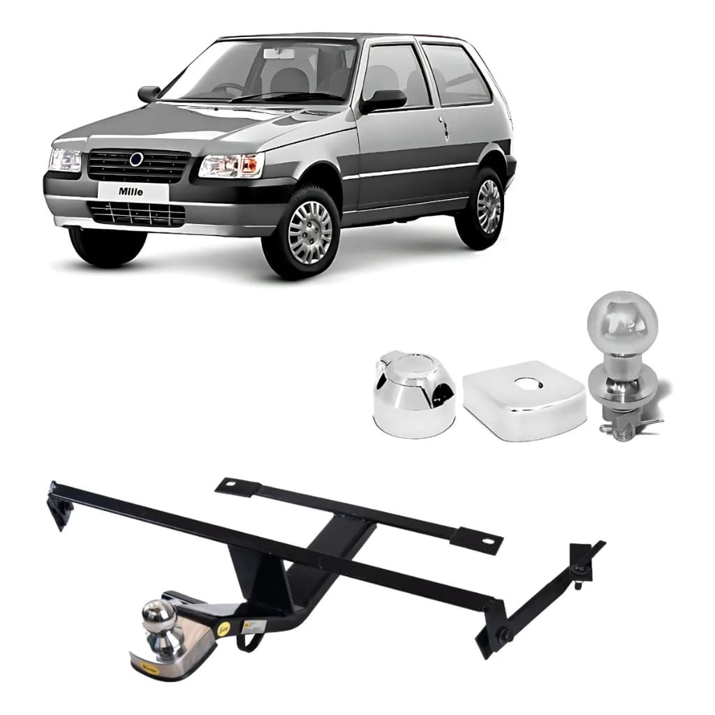 Engate Reforçado Fiat Uno 1984 Até 2003 Brucke 700kg - FT4003