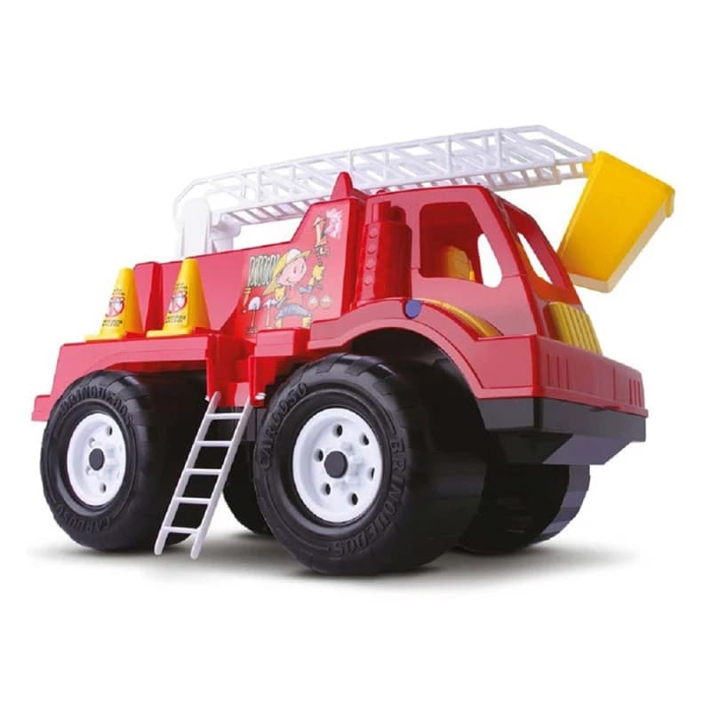 Caminhão Tandy Bombeiro Papa fogo Cardoso Toys ref.0078 na solapa