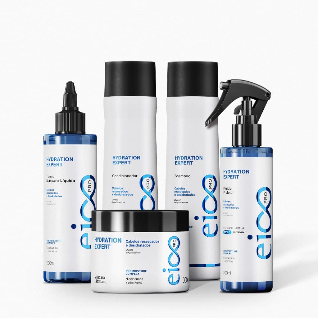 Kit Completo Hydration Expert - Eico Pro 5 Produtos