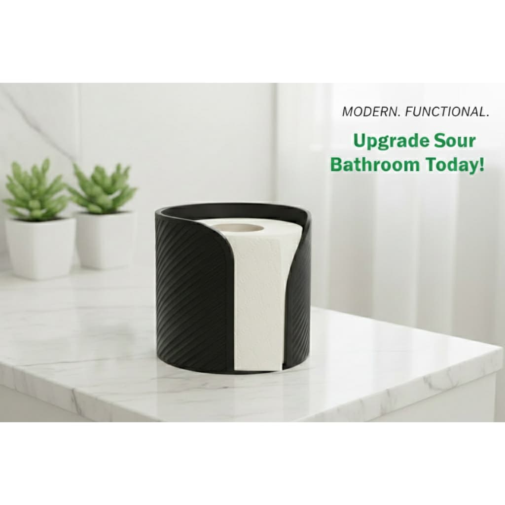 Porta Papel Higiênico - Suporte para Banheiro  | Design Moderno