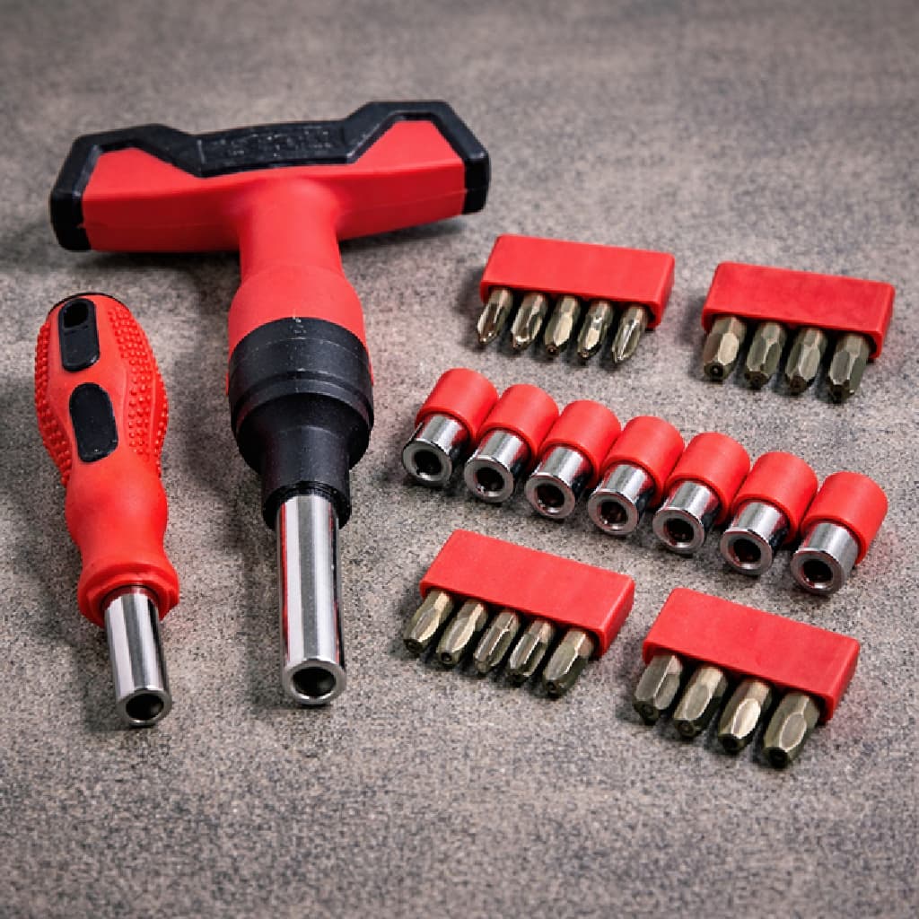 Kit Chave Multifuncional Bits Fenda Philips Soquete 26 Peças Prático Casa Hobby Reparo Oficina