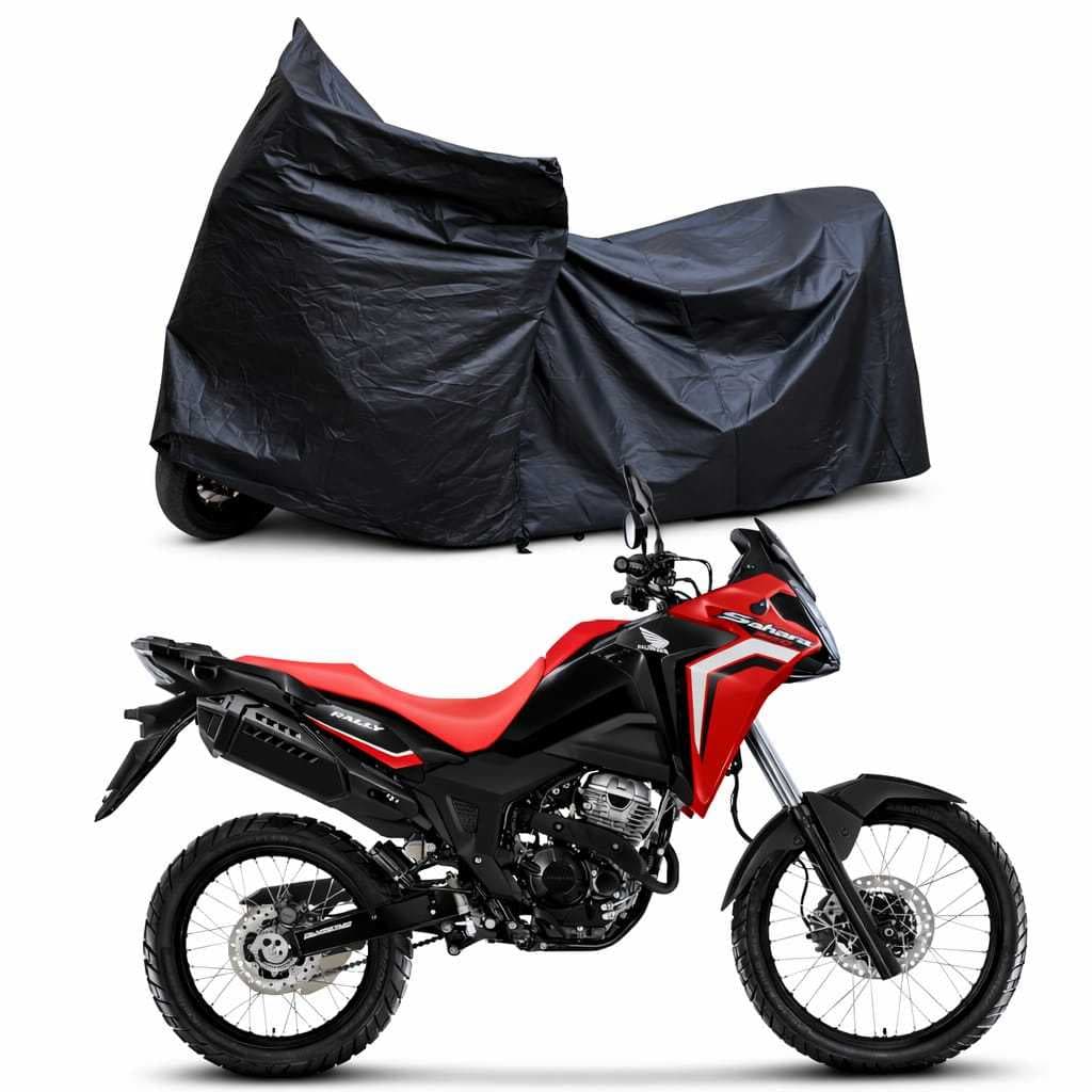 Capa Moto Couro Anti Risco Uv Impermeável Nova Sahara 300