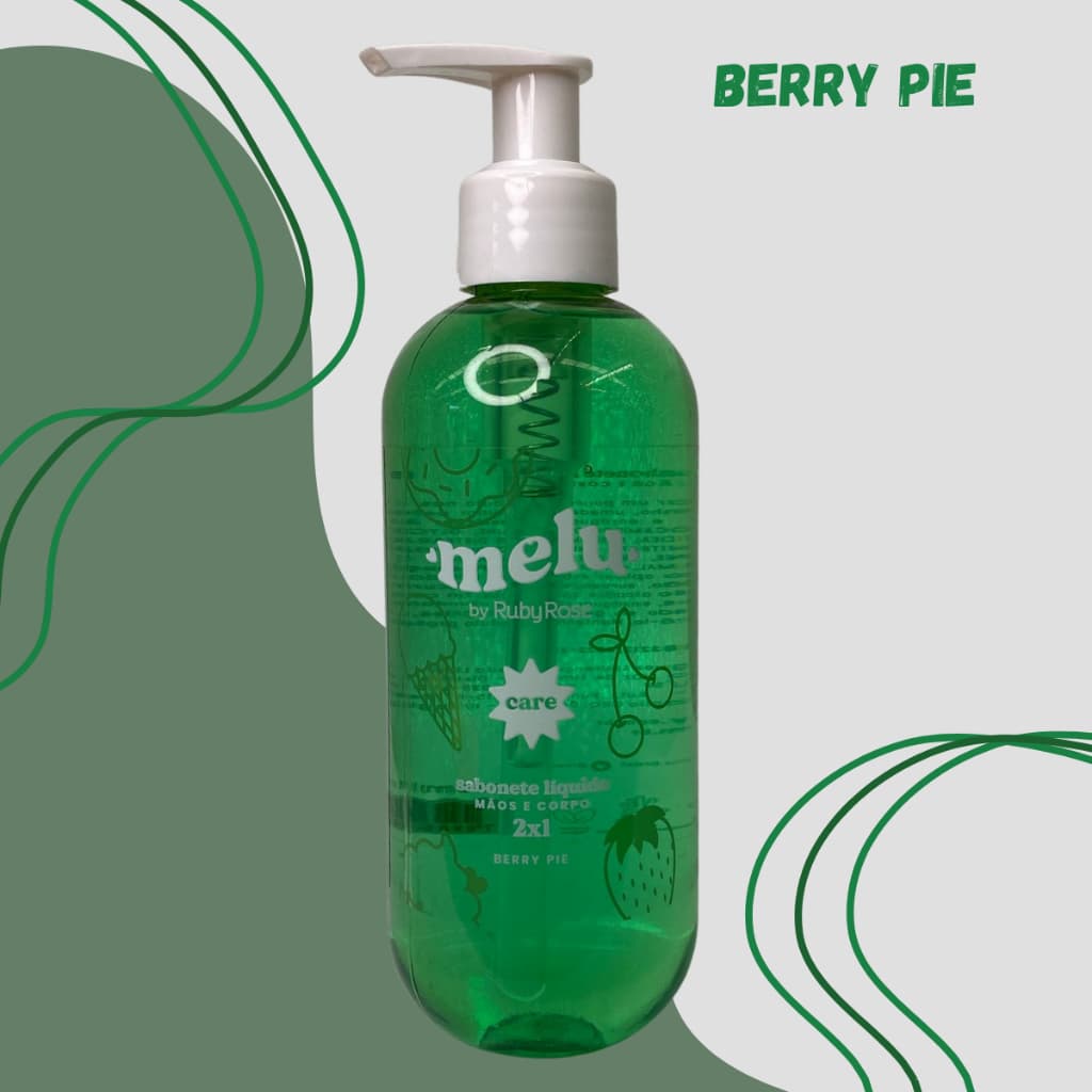 SABONETE LIQUIDO CORPORAL BERRY PIE MELU RR40022 - Val.10/27 (186)