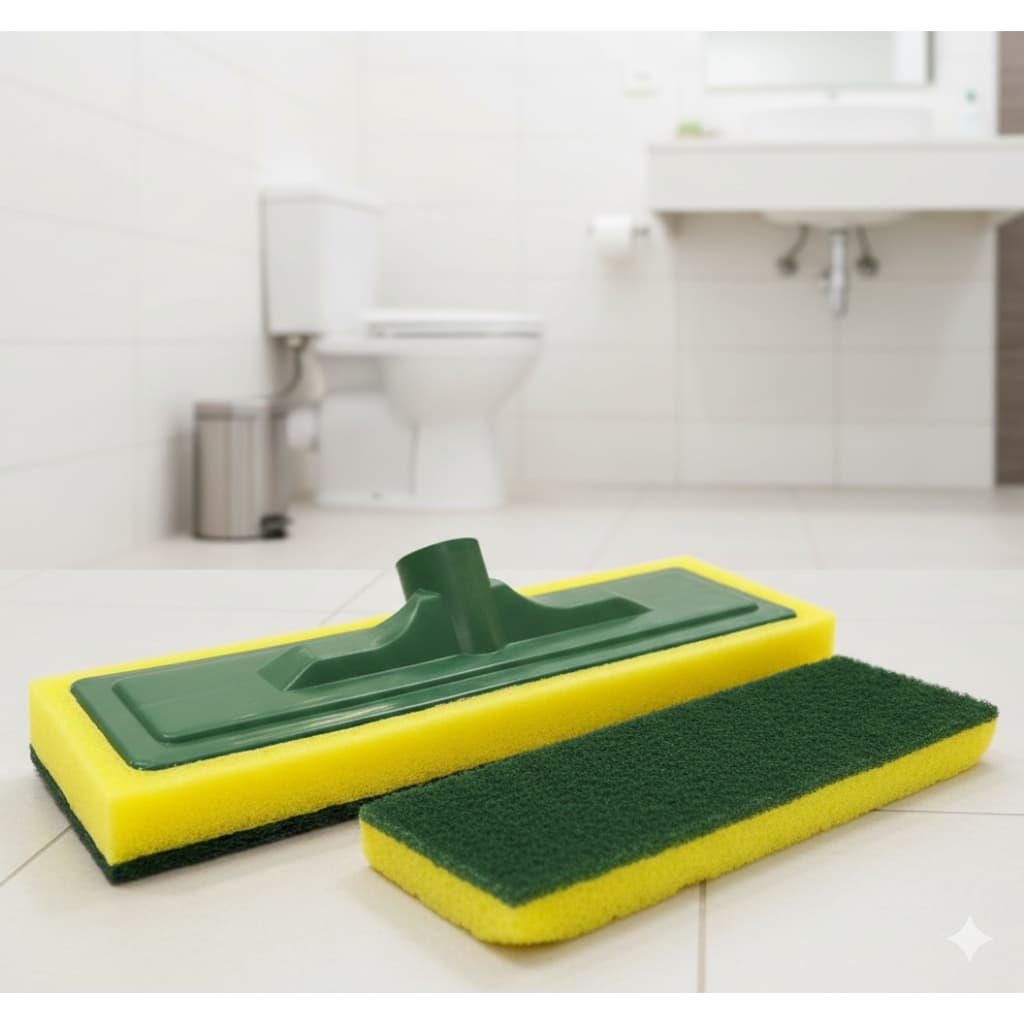 Esponja Rodo limpa lava piso e azulejo Esfregão limpeza