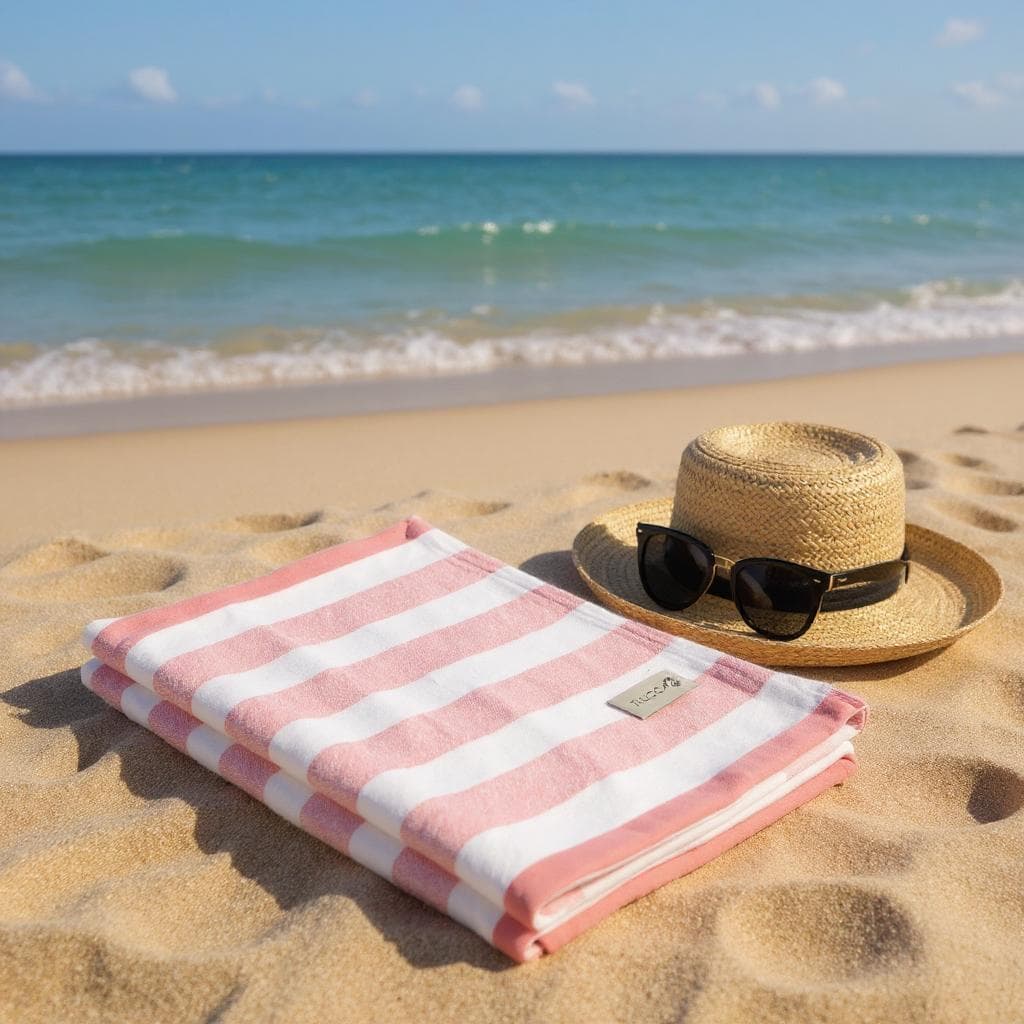 Toalha de Banho Praia Tucca Salina Fibra de Bambu Algodão Alta Absorção 70x140cm Sofisticada