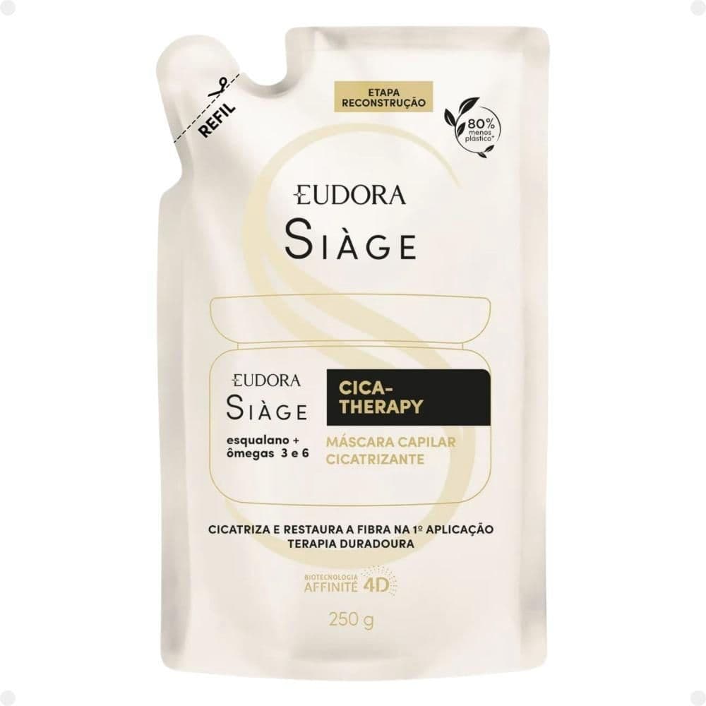 Refil Máscara Capilar Siàge Cica-Therapy 250g – Reconstrução Profunda e Reparação de Danos