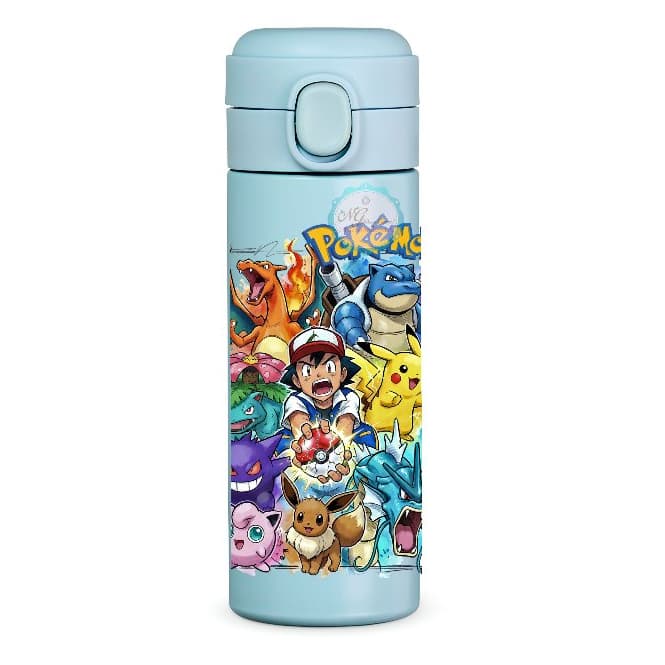 Garrafa Térmica Pokemon Personalizada Com Nome