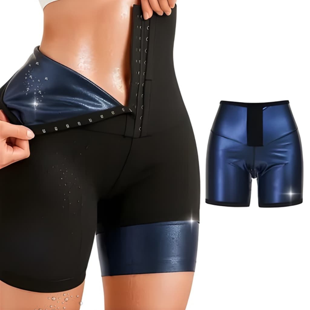 Bermuda Efeito Sauna (604303) Modeladora Queima Gordura Shape para mulheres