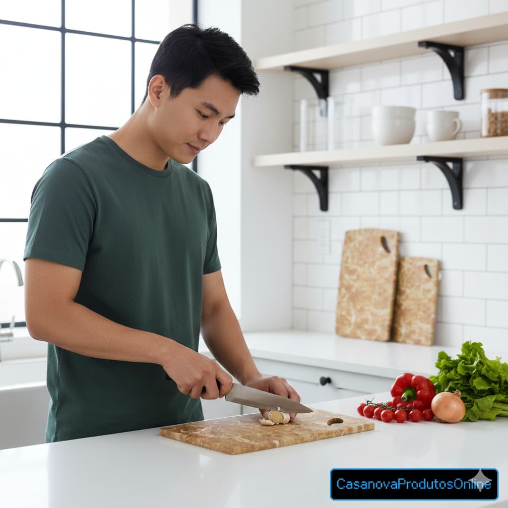 Conjunto 3 Tábuas de Corte Retangular Sortidas, Resistentes e Práticas para Cozinha, Carnes, Legumes e Frutas