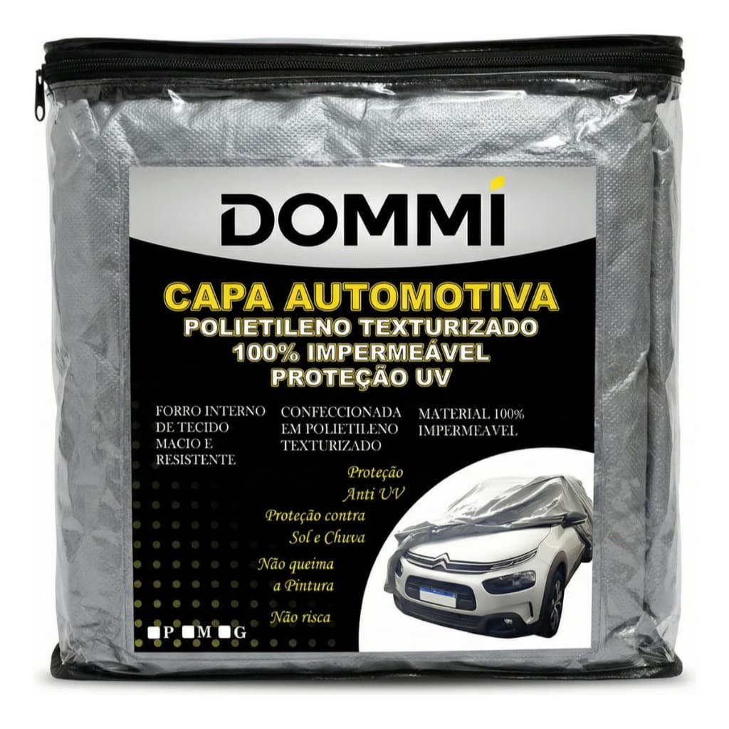Capa De Cobrir Carro Proteger Sol Chuva Impermeavel Forrada
